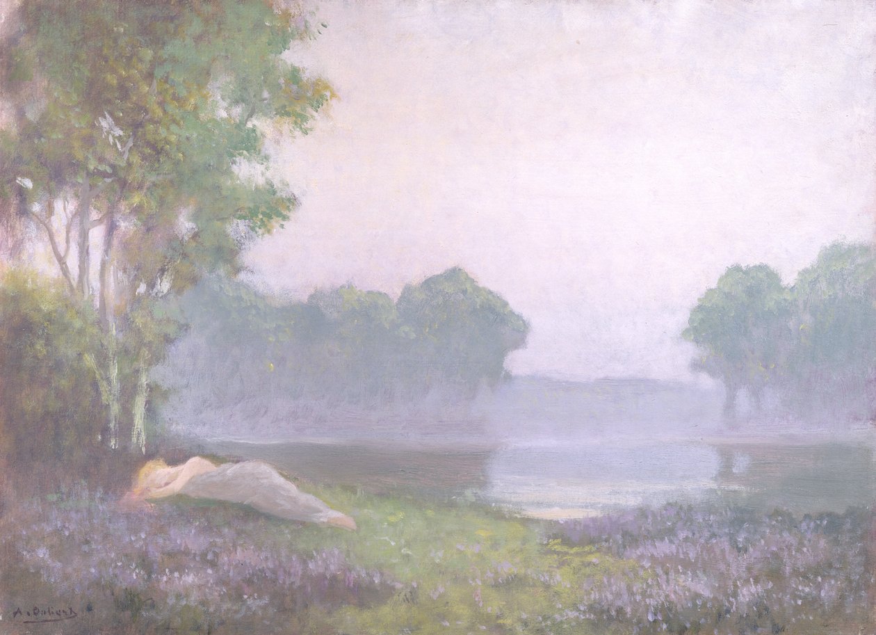 Dormindo na urze, manhã, 1935 de Alphonse Osbert