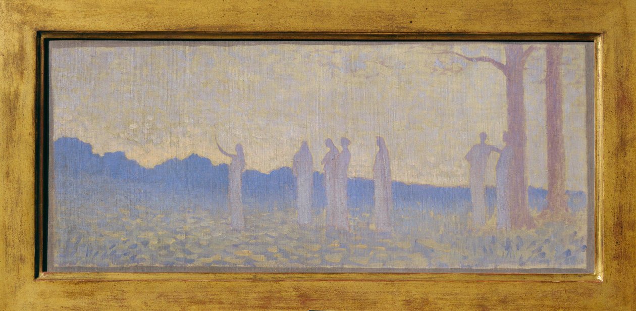 Serenite - Serenidade (pintura sobre tela) de Alphonse Osbert