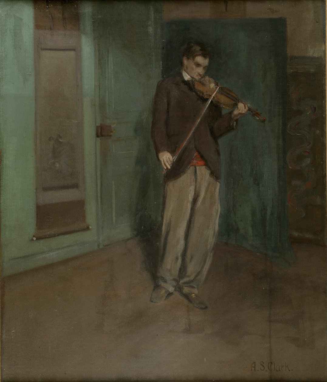 Violinista de Alson Skinner Clark