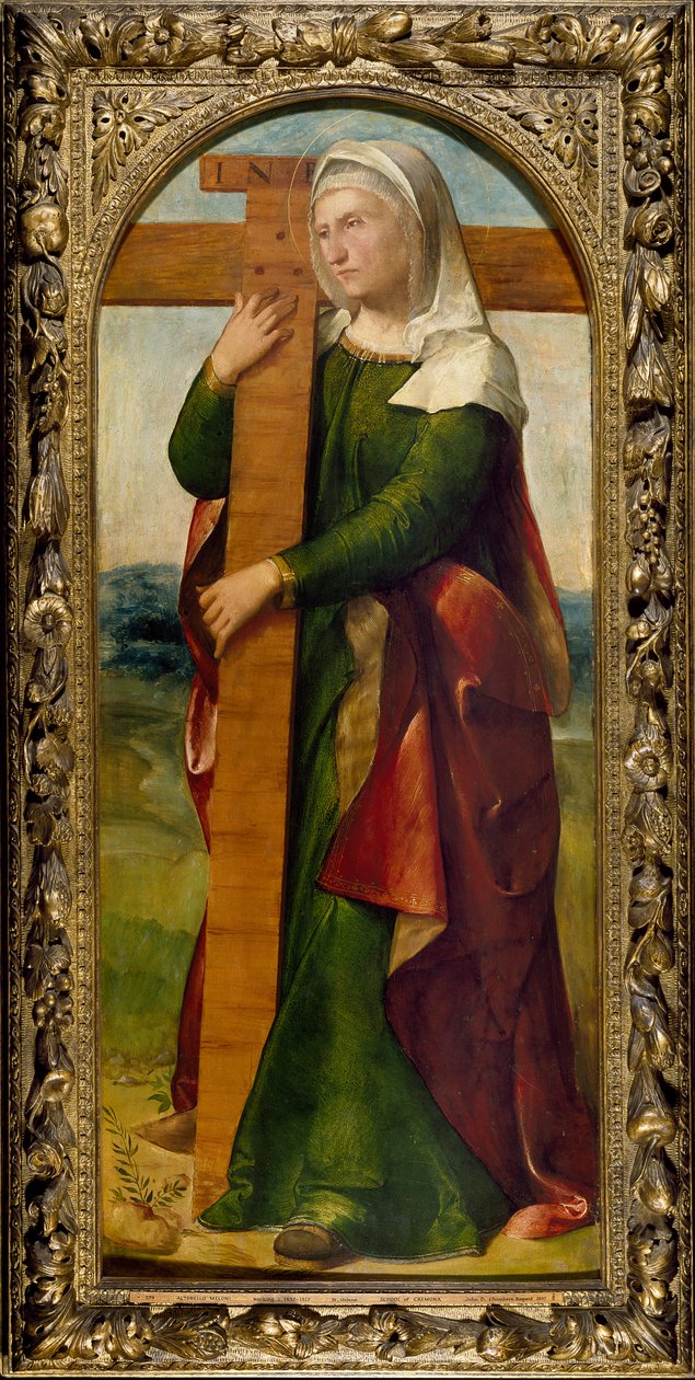 Santa Helena, início da década de 1520 de Altobello Melone