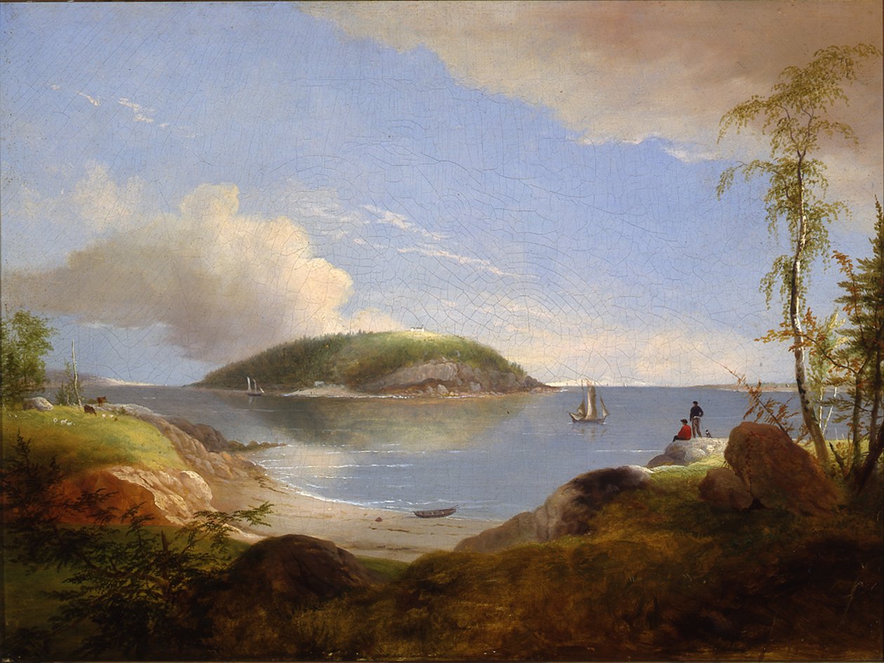 Souvenir de Bear Island, Maine, 1850 de Alvan Fisher
