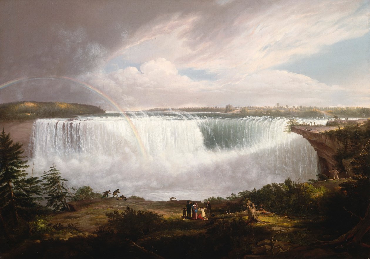 A Grande Queda em Ferradura, Niagara de Alvan Fisher