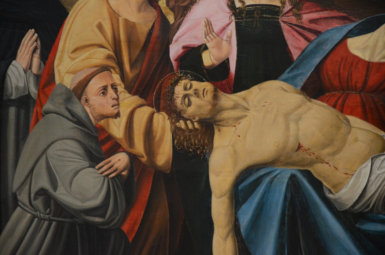 A lamentação de Cristo de Alvise Donati