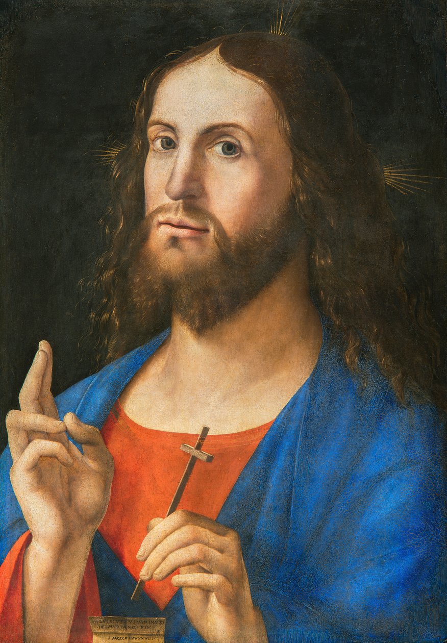 Bênção de Cristo de Alvise Vivarini