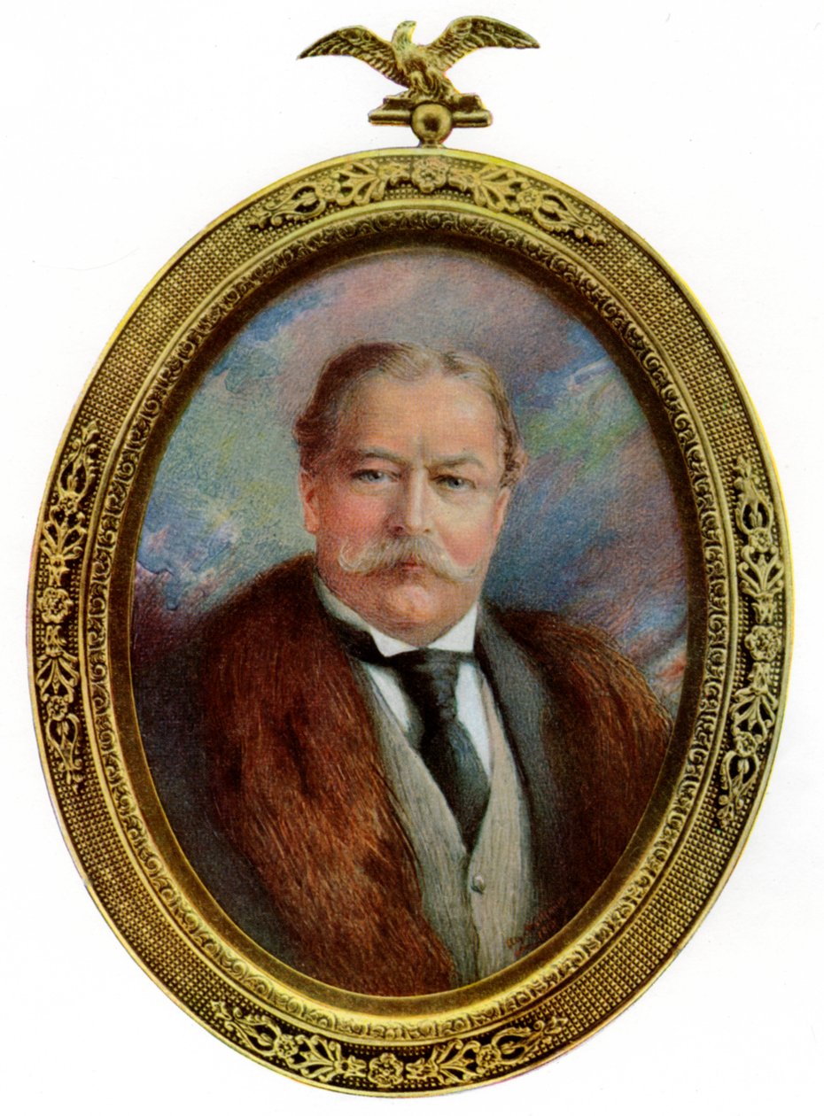 William Howard Taft, presidente americano, 1910. de Alyn Williams
