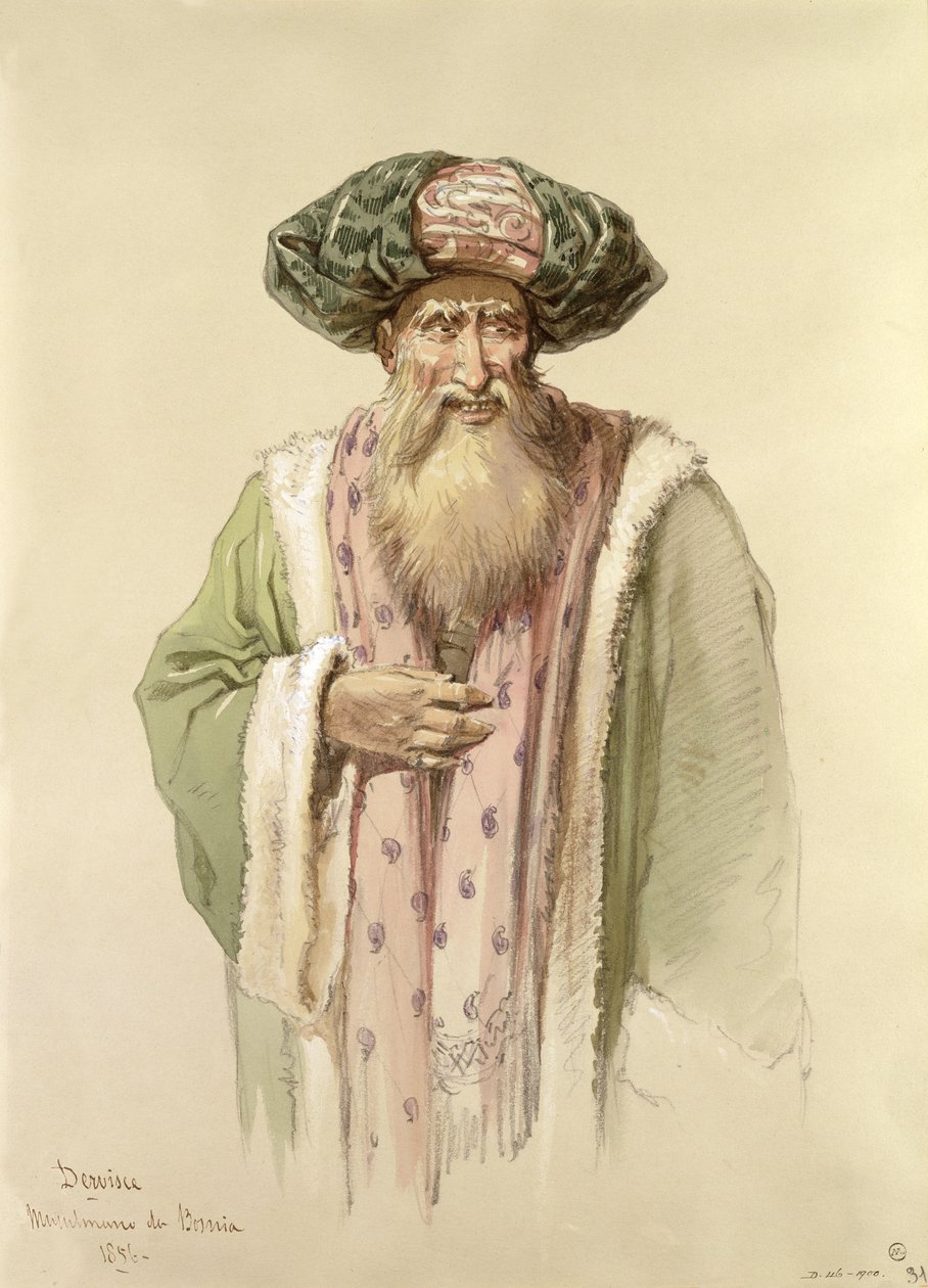 Dervixe - da Bósnia de Amadeo Preziosi