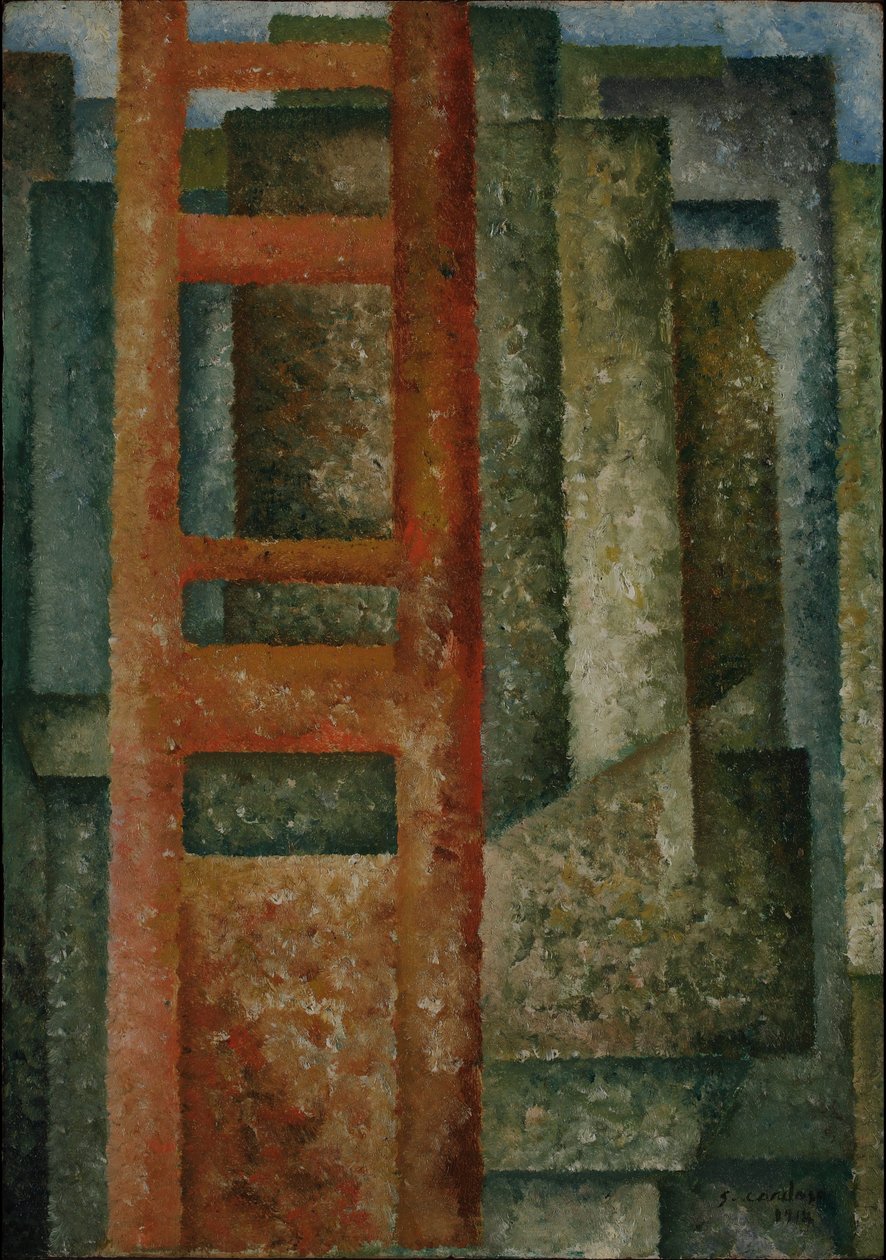Pelas Janelas (Desdobramento - Intersecção) de Amadeo de Souza Cardoso
