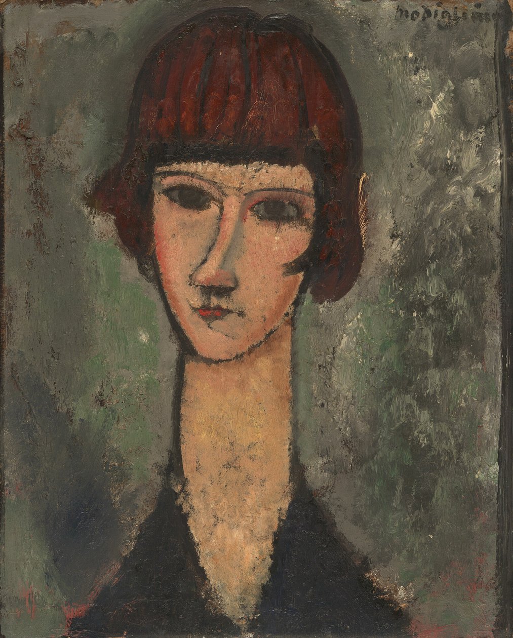 Retrato de uma mulher, c. 191719. de Amedeo Modigliani