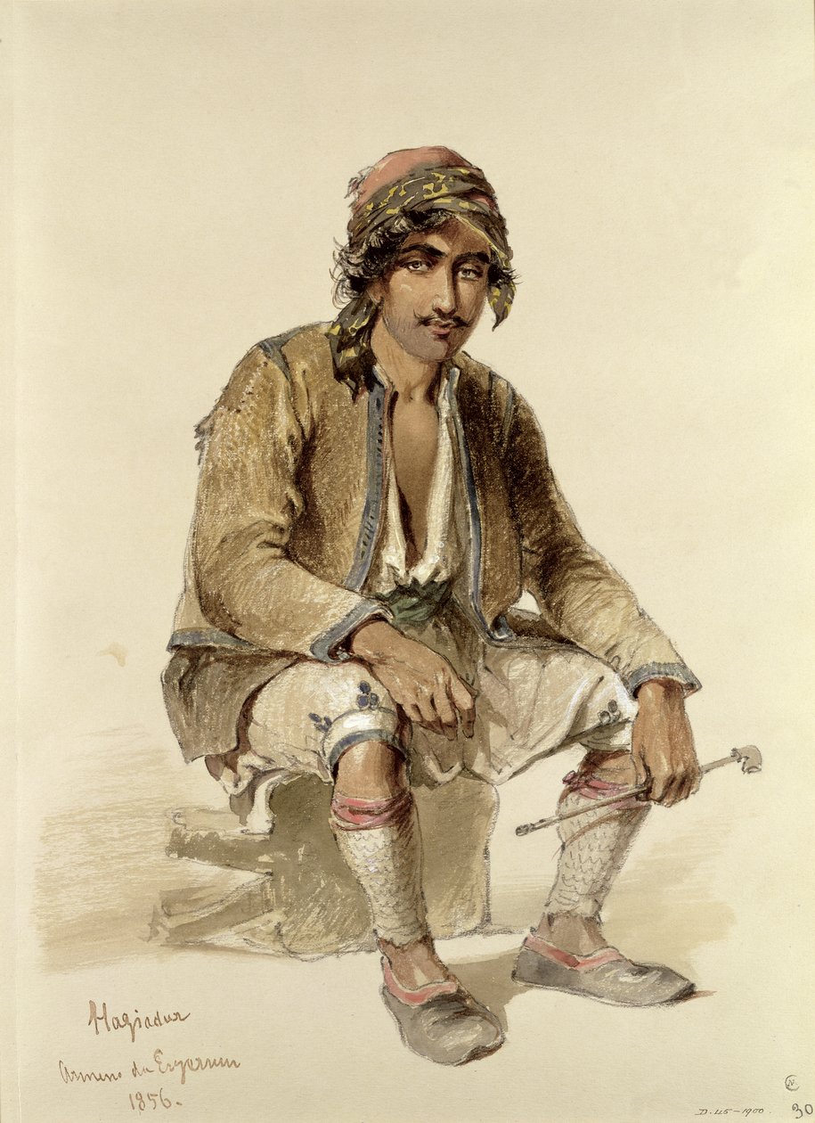 Hagiadur - de Erzerum, 1856 de Amadeo Preziosi