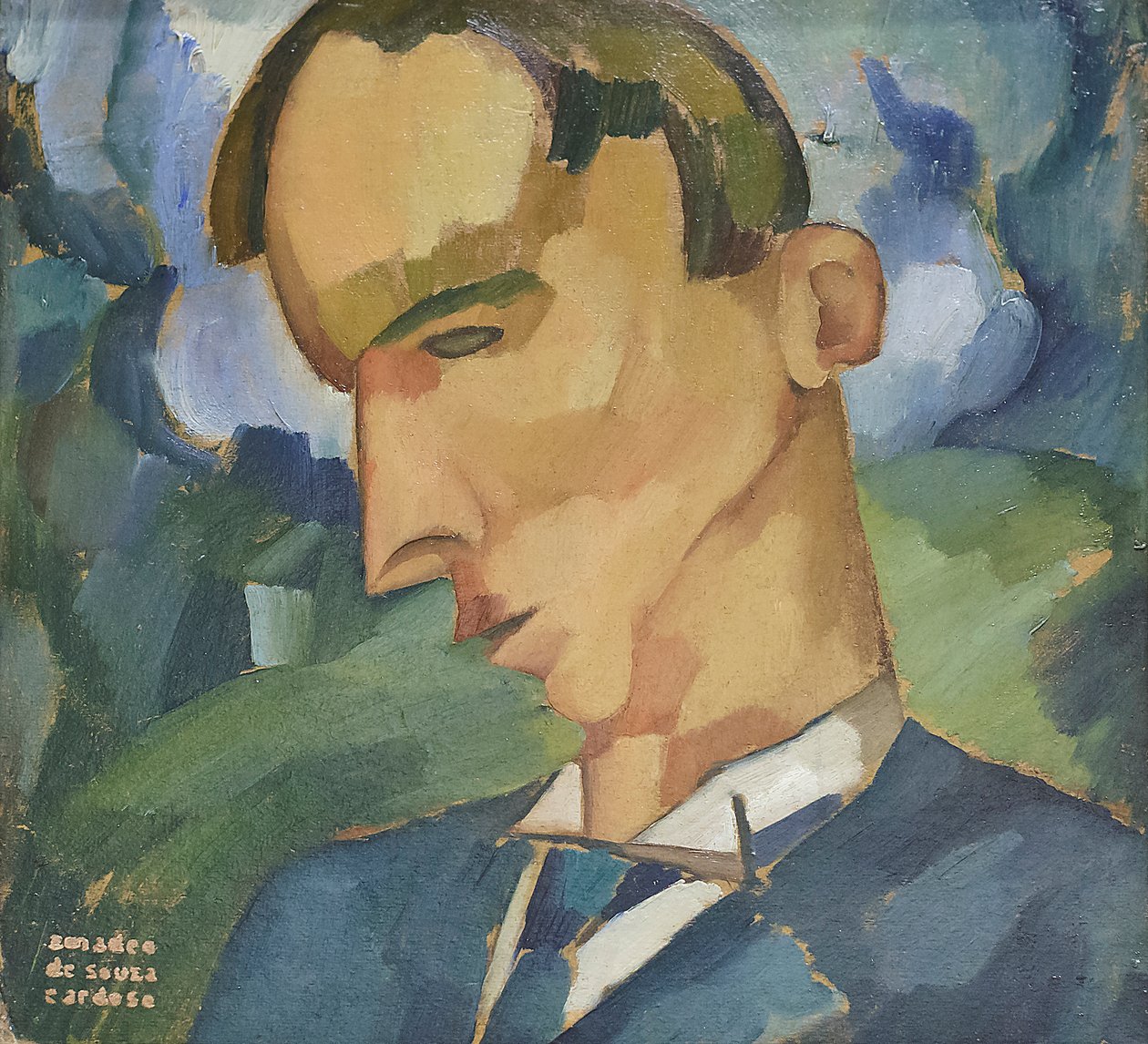 Tristeza, cabeça de Amadeu de Souza Cardoso