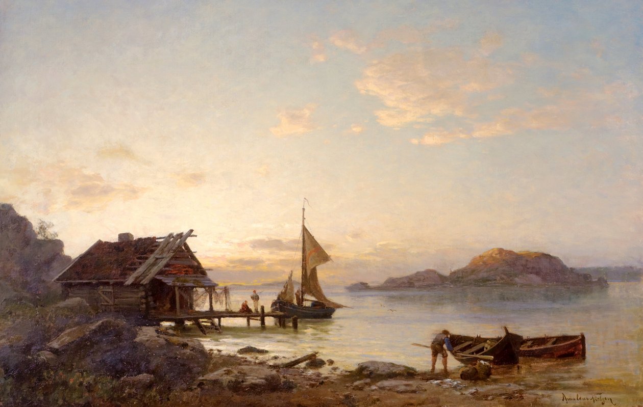 Noite na costa de Amaldus Nielsen