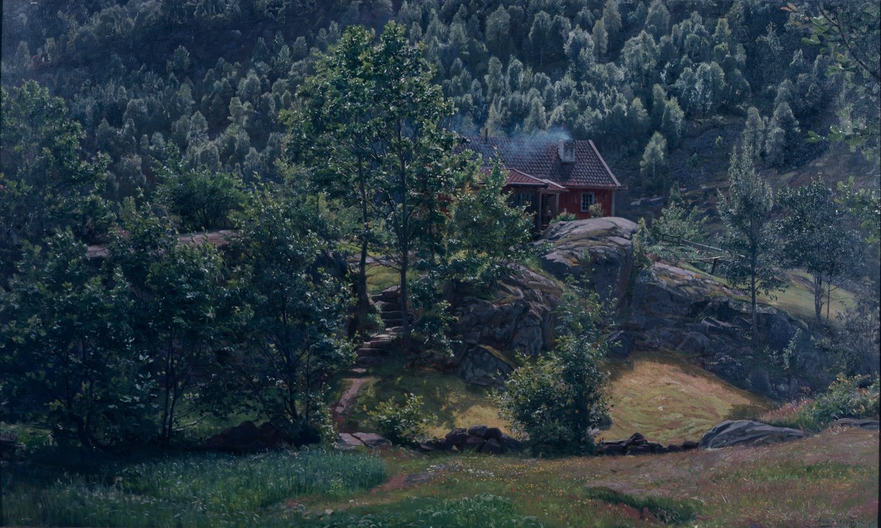 Pequena propriedade de Amaldus Nielsen