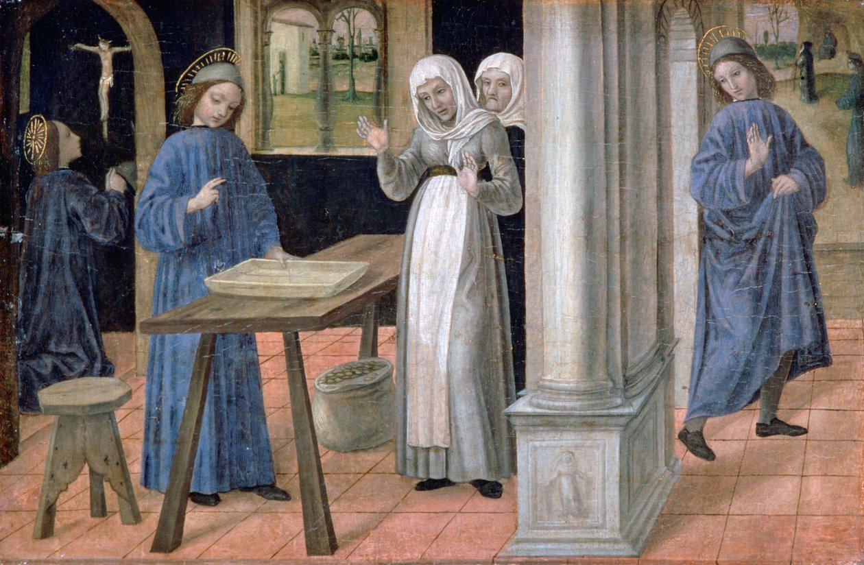 São Bento, c1480-1523 de Ambrogio Bergognone