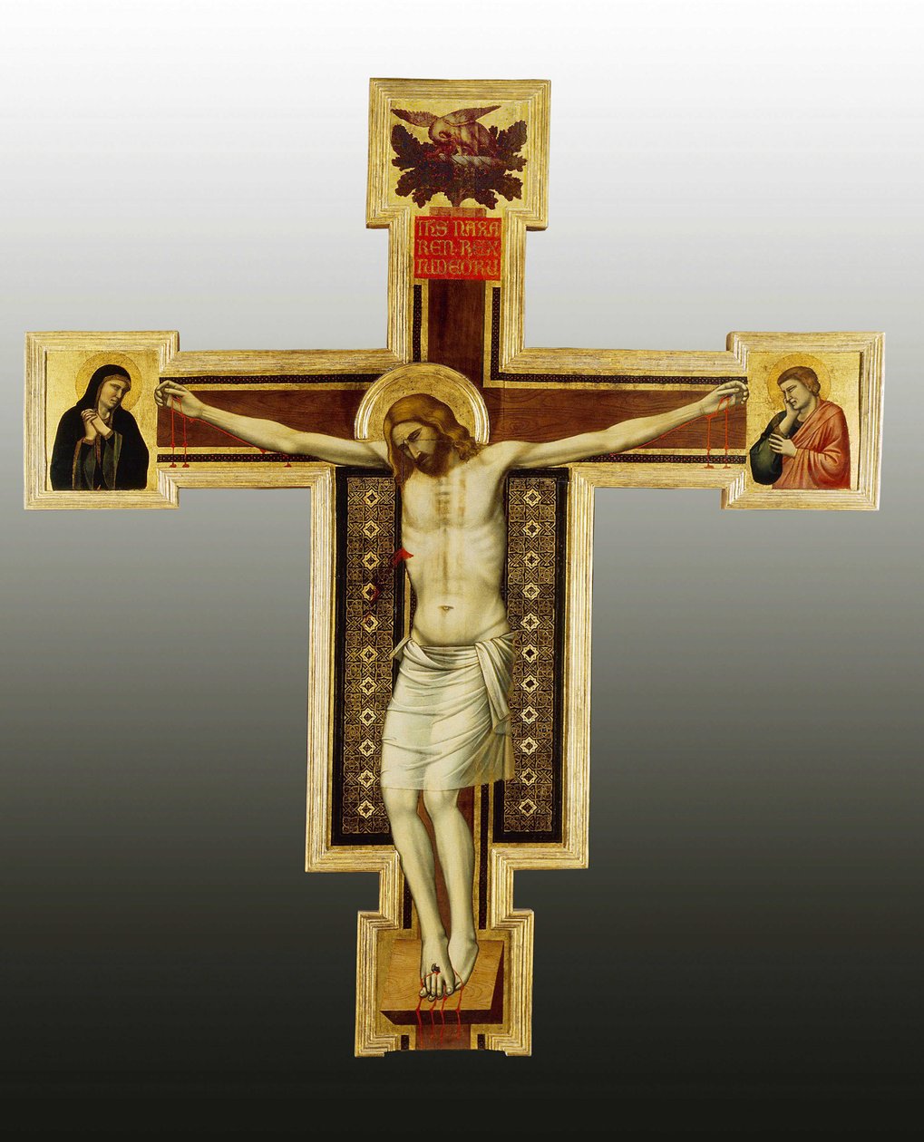 Crucificação, XIVeme siecle
Pintura do estúdio do Giotto (1266-1337)
San Felice na Piazza, Florença
Huile sur bois
©Battaglini/Leemage de Ambrogio Bondone (workshop) Giotto