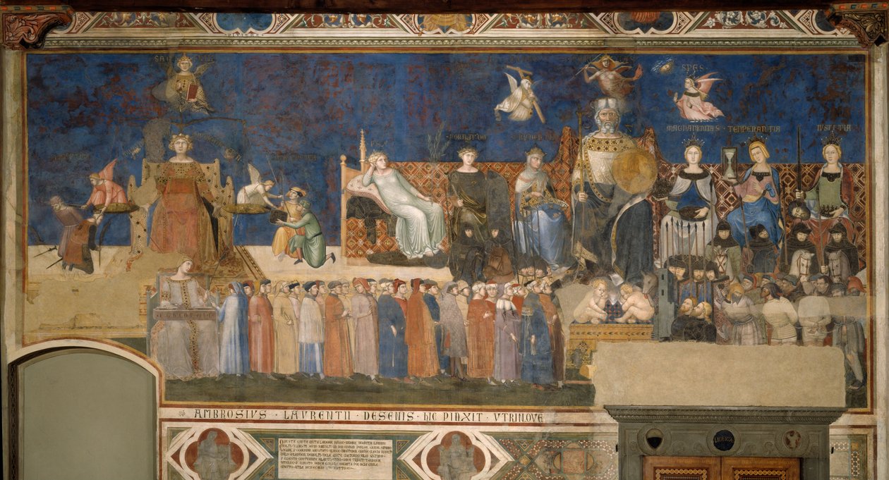 Alegoria de Bom Governo de Ambrogio Lorenzetti