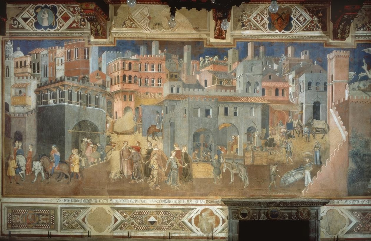 Boa governança de Ambrogio Lorenzetti