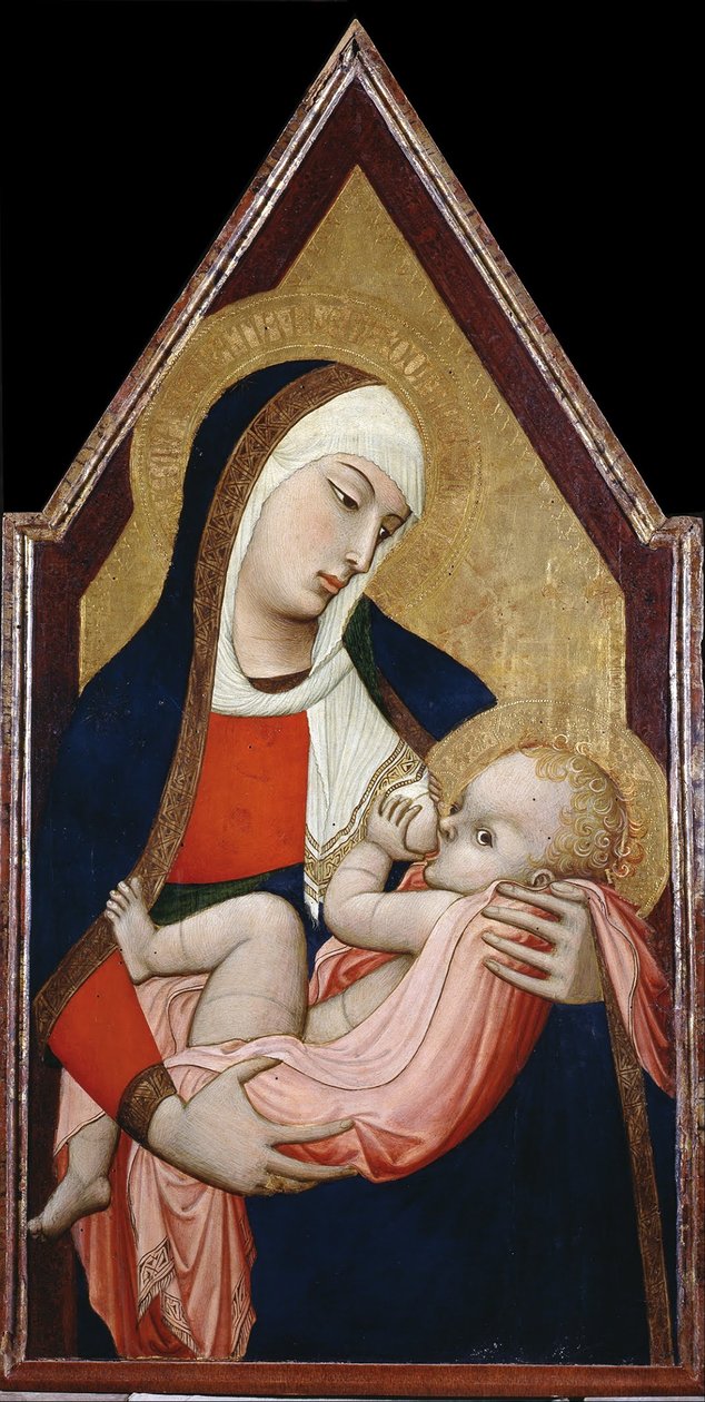Madona do Leite, entre 1325 e 1348 de Ambrogio Lorenzetti