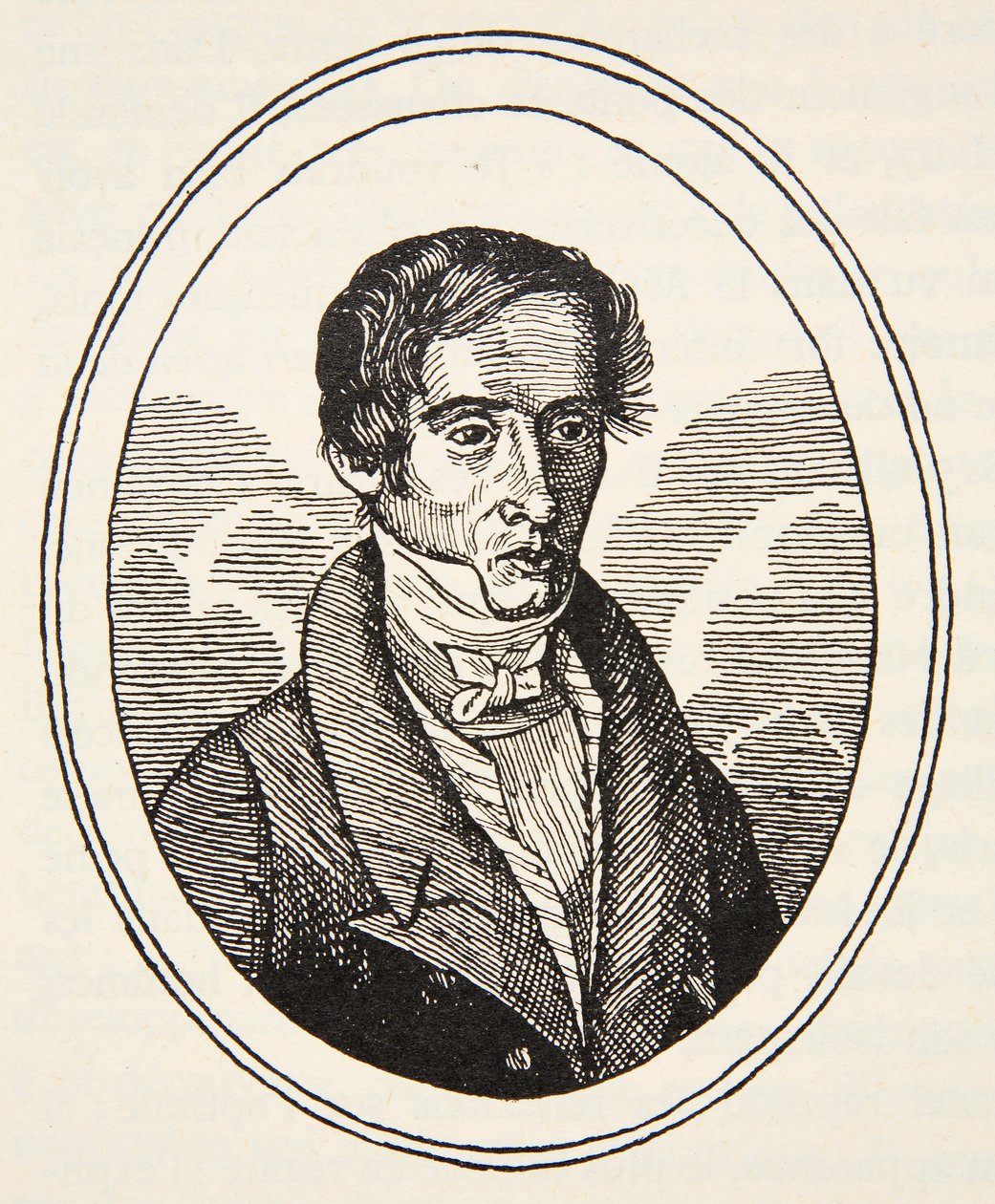 Augustin Fresnel, cópia por Boris Mestchersky, ilustração de &39;História da nação francesa&39;, Ciências, volumes I e II, por Gabriel Hanotaux (1853-1944), 1924 de Ambroise Tardieu