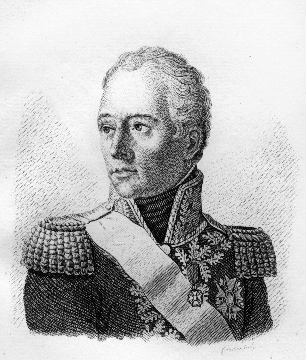Louis Marie Turreau de Garambouville (1756-1816), general francês - em "Retratos de generais franceses após as vitórias e conquistas dos franceses". Gravado por Ambroise Tardieu em 1818. Colecção Stella. de Ambroise Tardieu