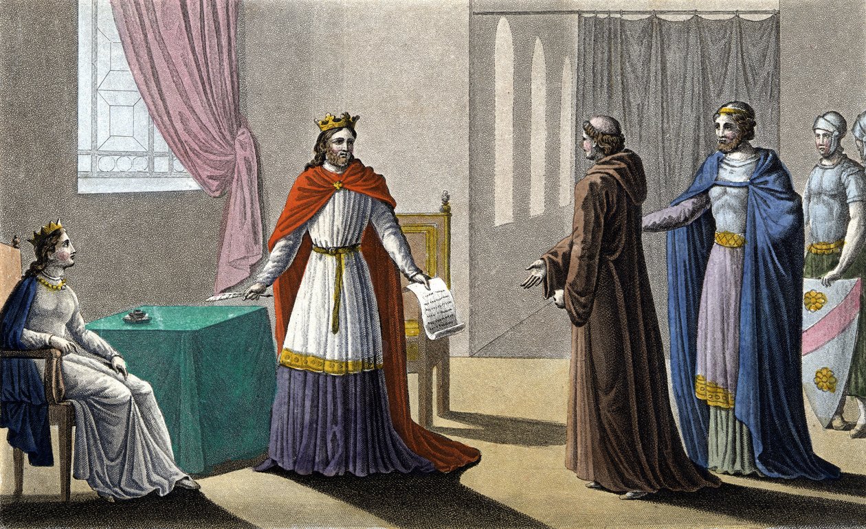 Luís VII iniciou a 2ª Cruzada por conselho de São Bernardo de Clairvaux (San Bernardo di Chiaravalle) e apesar da oposição do Abade Suger, a quem deixou a administração do Reino durante sua ausência e da Rainha Alienor da Aquitânia de Ambroise Tardieu