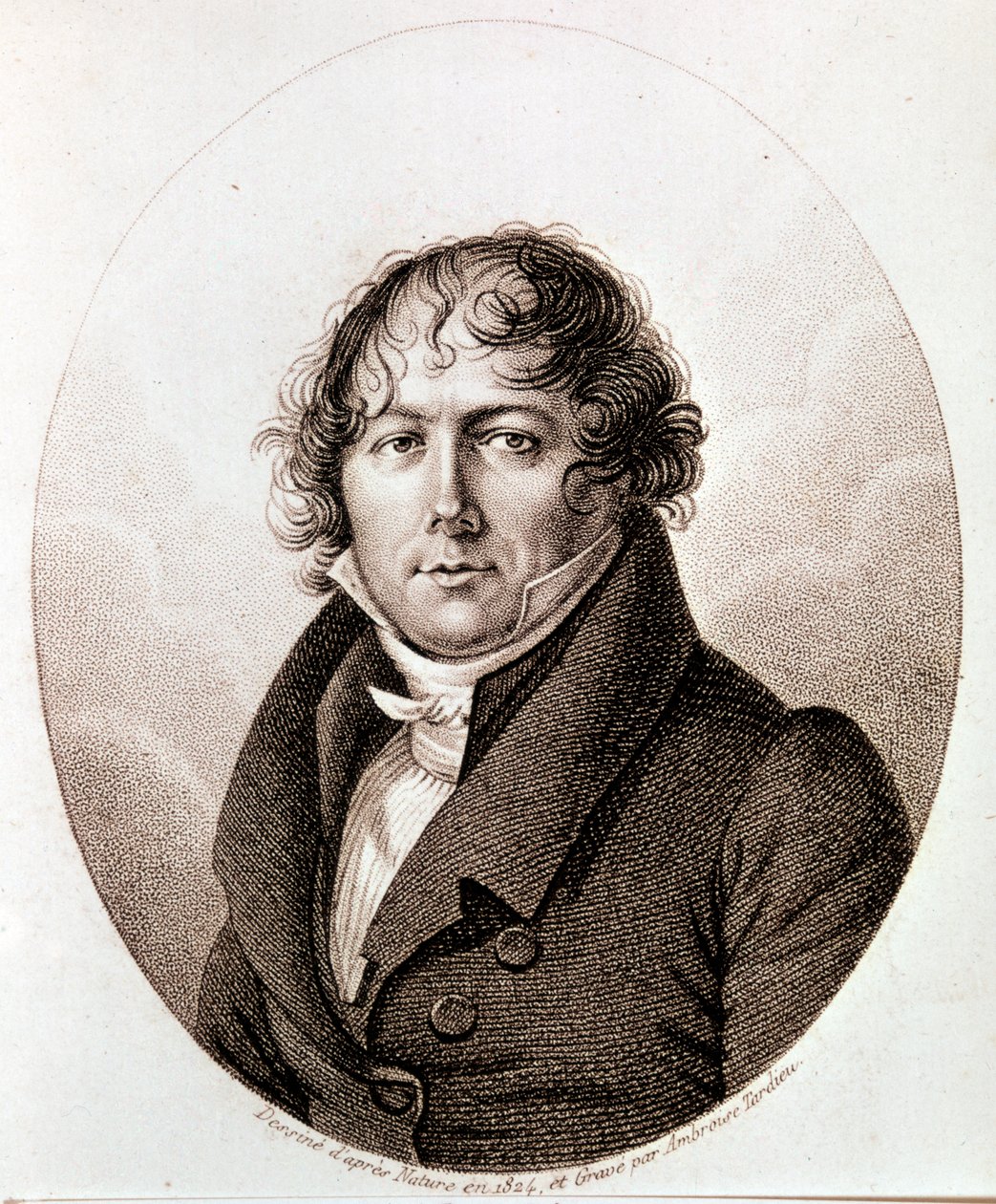 Retrato de Jean-Baptiste Biot de Ambroise Tardieu