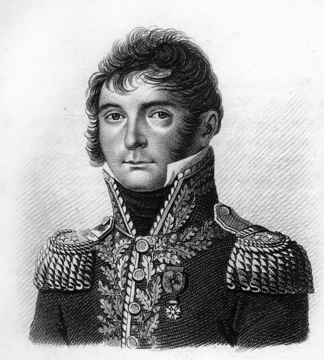Samuel François LõHERITIER (O Heritier) (1772-1829) - em" Retratos dos generais franceses após as vitórias e conquistas dos franceses". Gravado por Ambroise Tardieu em 1818. Coleção Stella. de Ambroise Tardieu