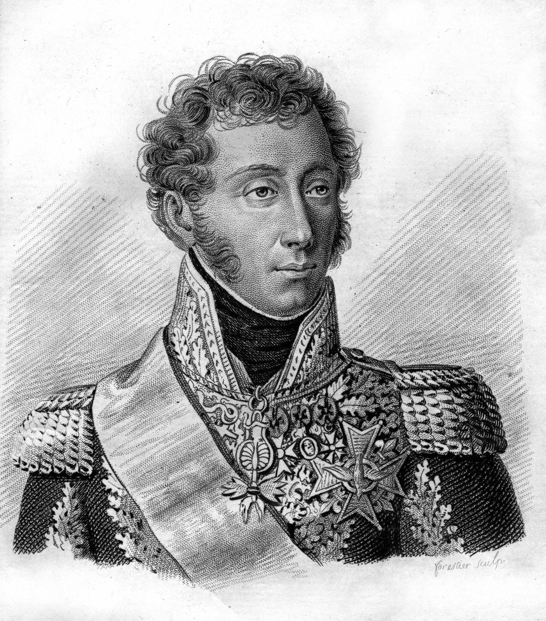 O Duque de Angouleme Louis Antoine (Louis-Antoine) d