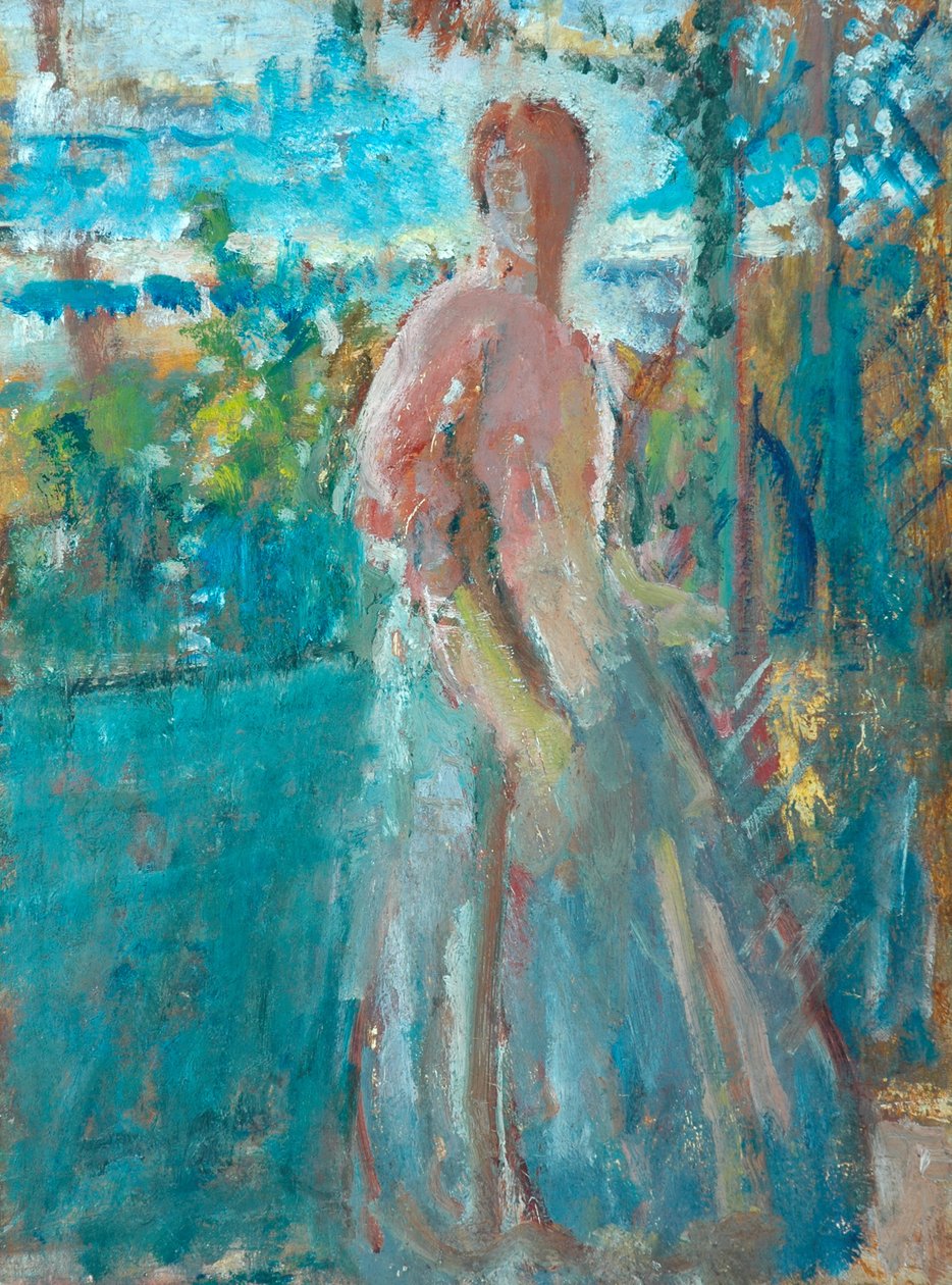Na varanda, c.1911-12 de Ambrose McEvoy