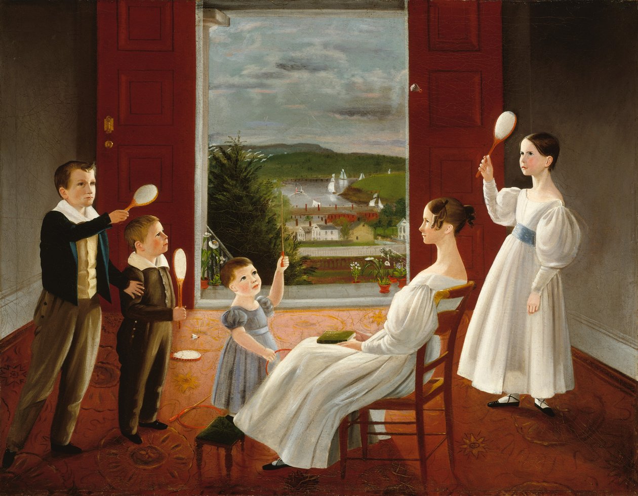 Os Filhos de Nathan Starr, 1835. de Ambrose Andrews