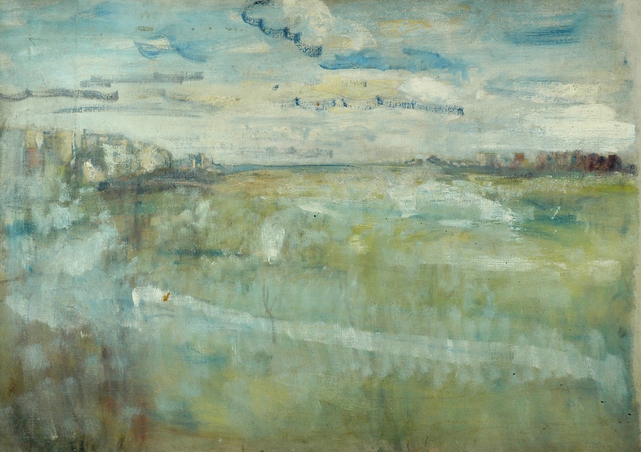 Paisagem na américa de Ambrose McEvoy