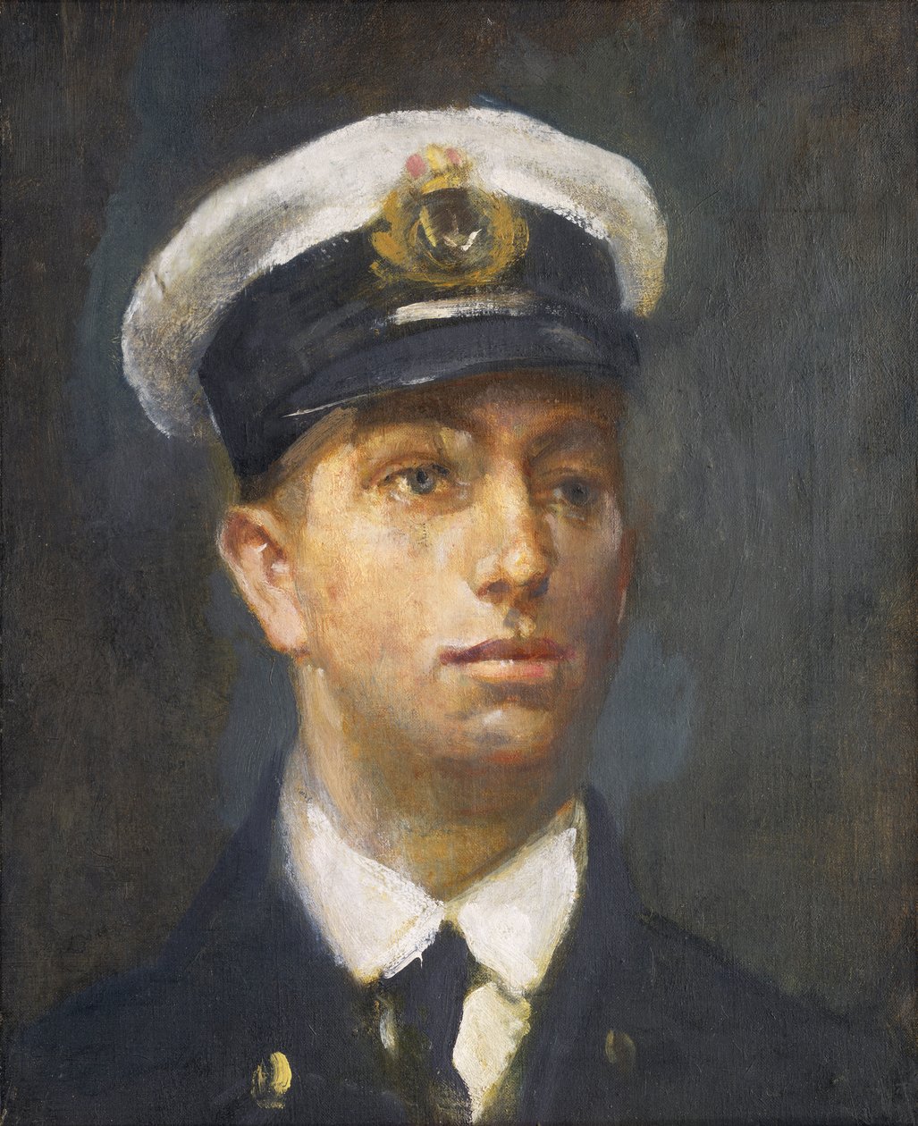 Tenente William Edward Sanders, DSO, RNR (1883-1917), c.1918 (óleo sobre tela) de Ambrose McEvoy