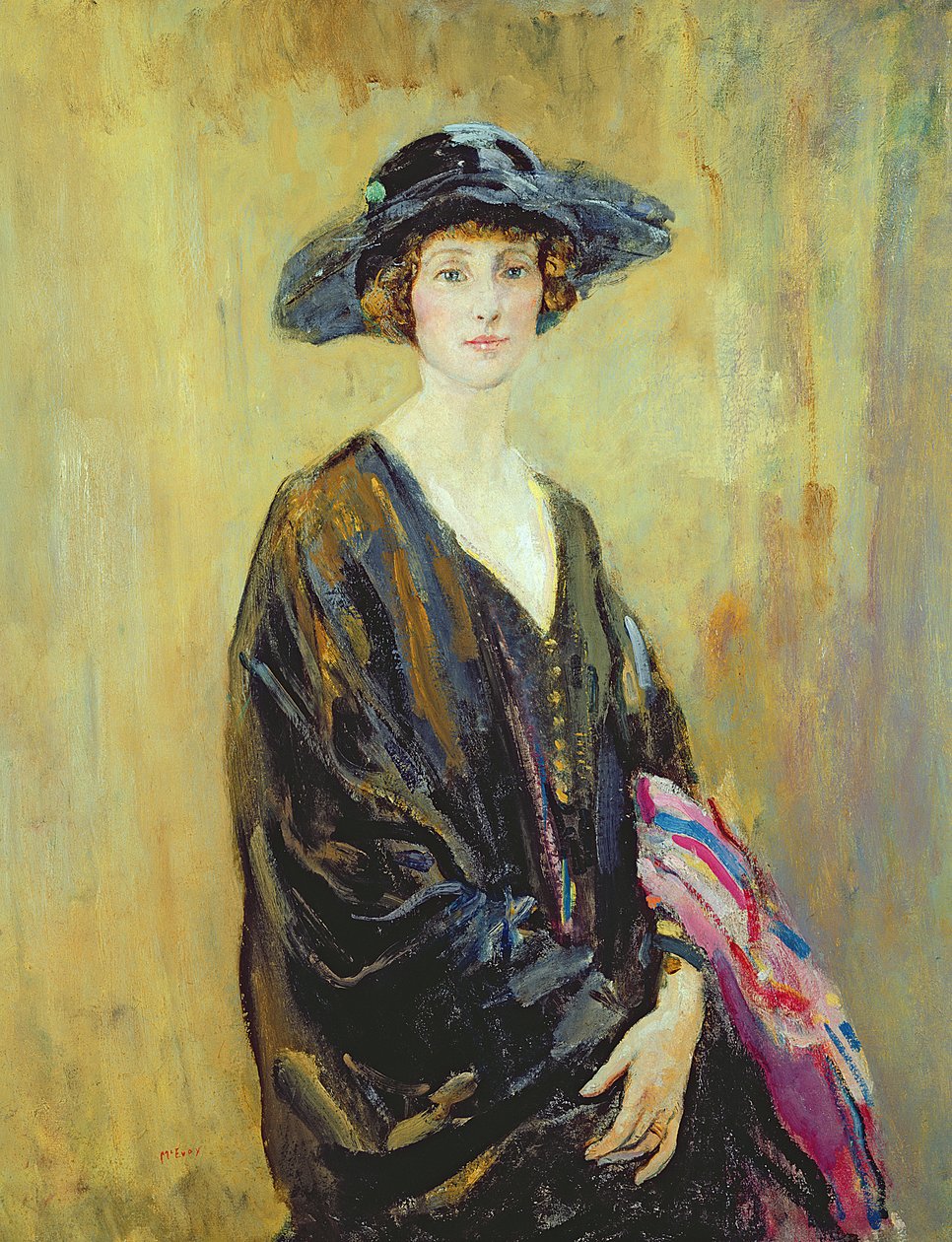 Retrato de Dorothy Una Ratcliffe (1891-1967) (óleo sobre tela) de Ambrose McEvoy