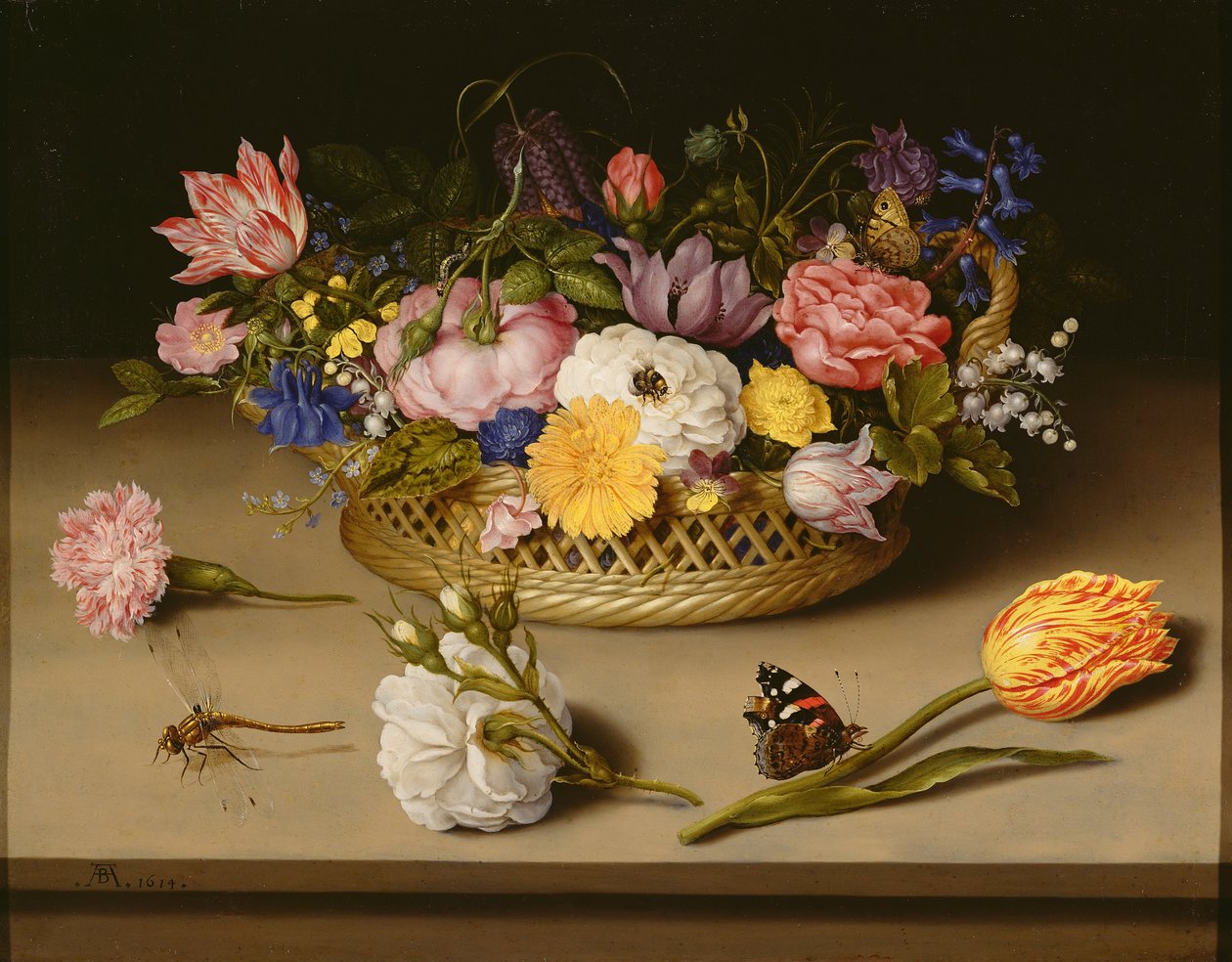 Flor ainda vida de Ambrosius the Elder Bosschaert