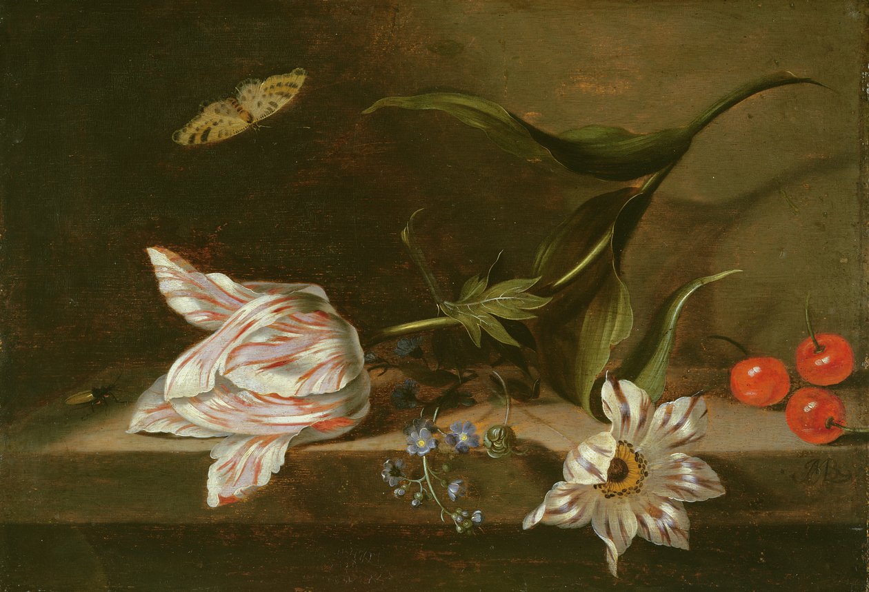 Arranjo de flores de Ambrosius the Younger Bosschaert