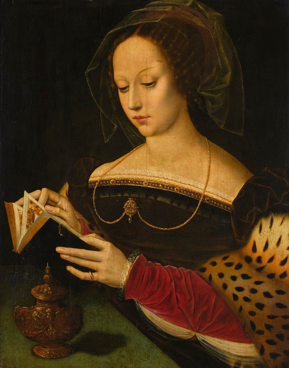 Maria Madalena penitente de Ambrosius Benson