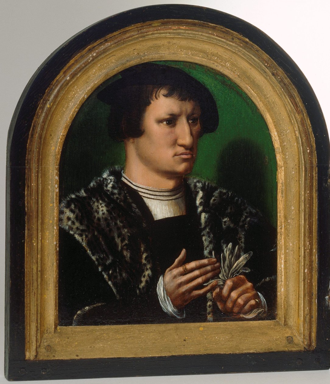 Retratos de Cornelius Duplicius de Scheppere e sua esposa Elizabeth Donche de Ambrosius Benson