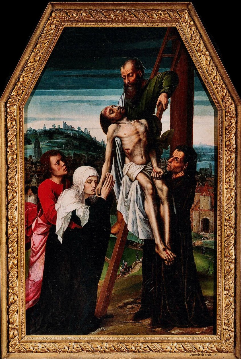 The Descent from the Cross, 1528. de Ambrosius Benson