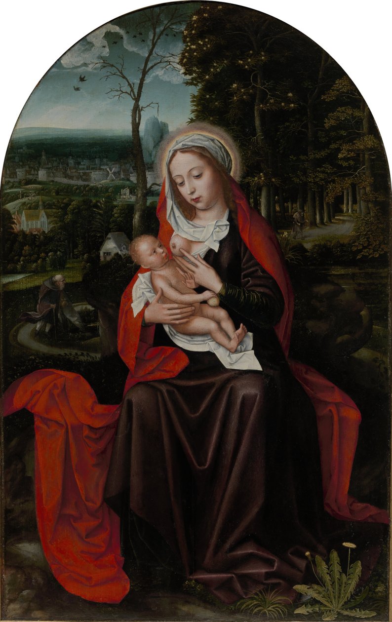 O resto sobre A fuga para o Egito de Ambrosius Benson
