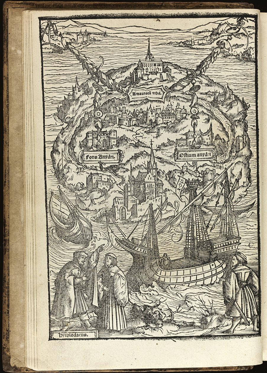 Utopia de Thomas More par Holbein, Ambrosius (1494-ca. 1520) de Ambrosius Holbein