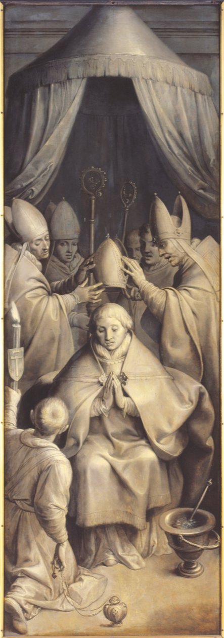A Bênção de Santo Elígio (óleo sobre painel) de Ambrosius the Elder Francken or Franck
