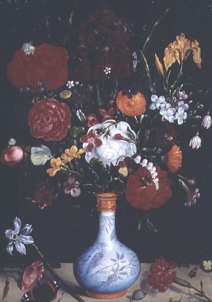 Natureza morta com flores de Ambrosius the Younger Bosschaert