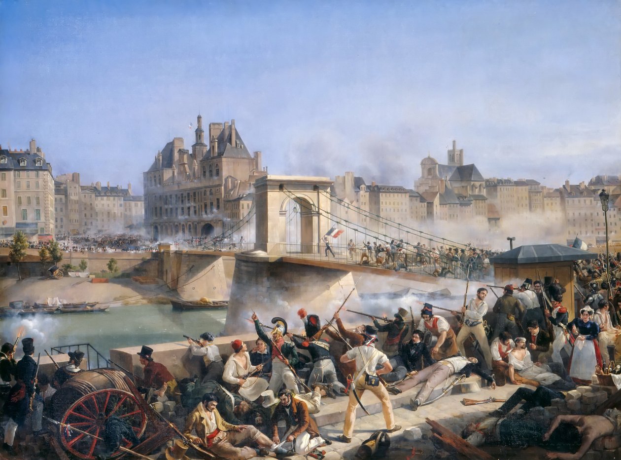 Ataque ao Hotel de Ville e Combate na Pont d