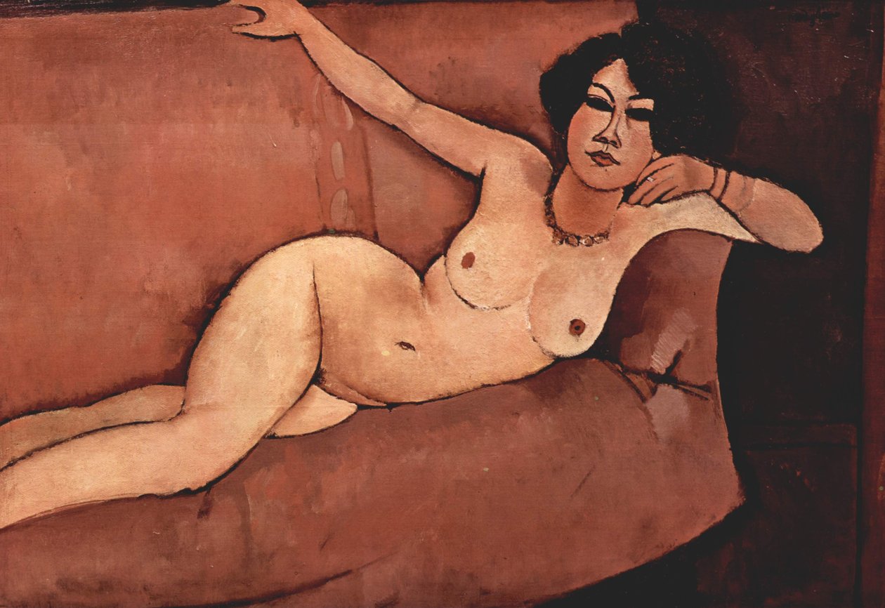 Agir no sofá (Almaiisa) de Amedeo Modigliani