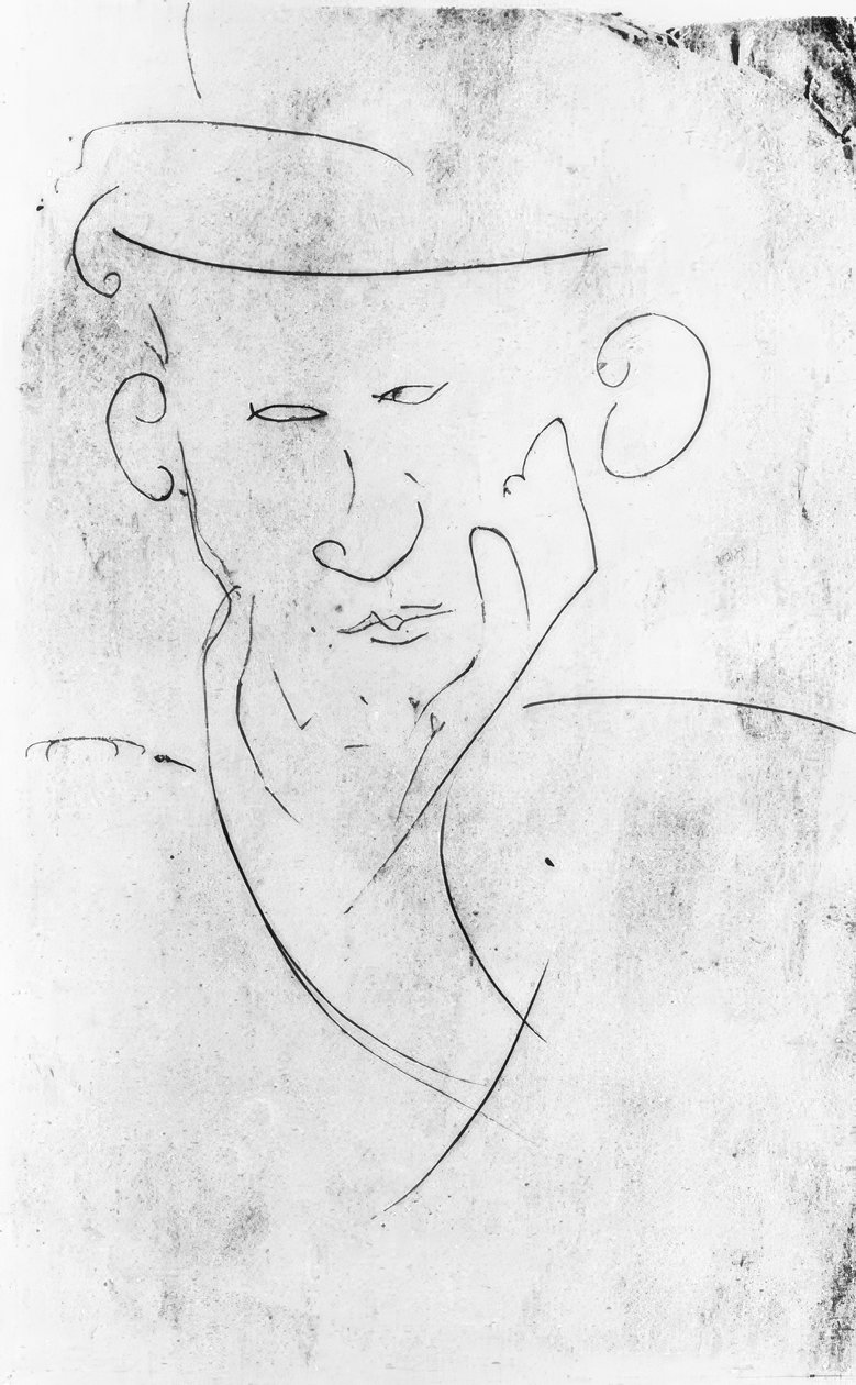 Blaise Cendrars - Zng. v. Modigliani de Amedeo Modigliani