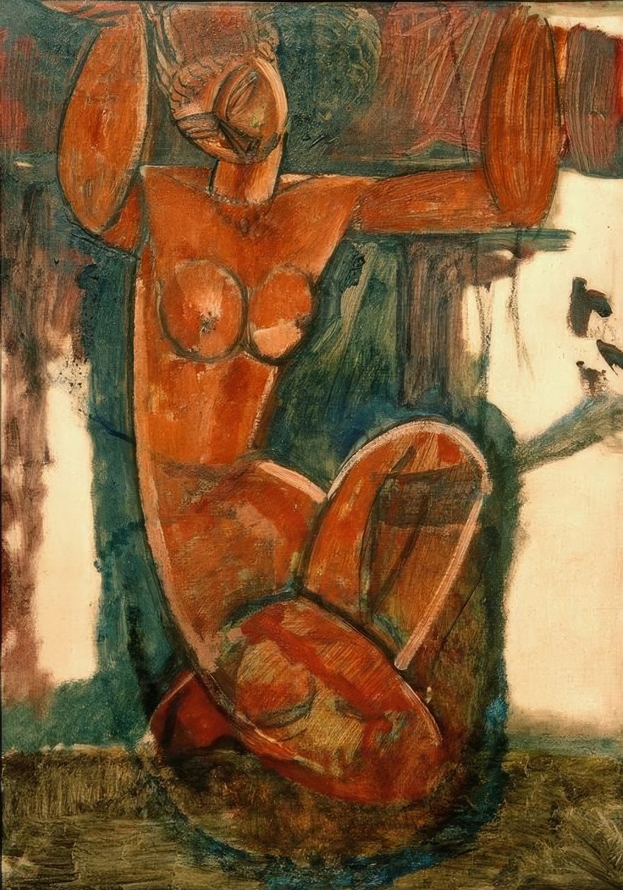 cariatide de Amedeo Modigliani