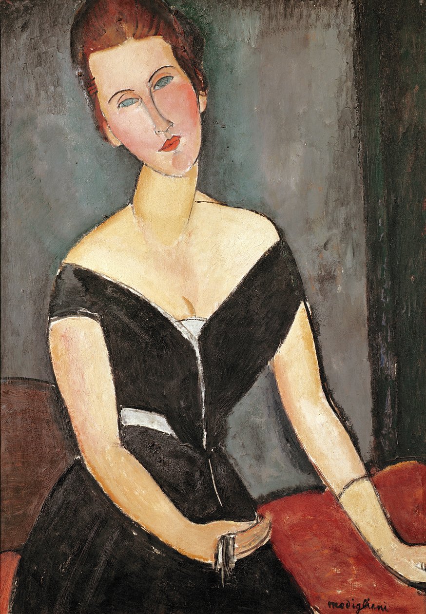 Madame G. van Muyden, 1917 de Amedeo Modigliani
