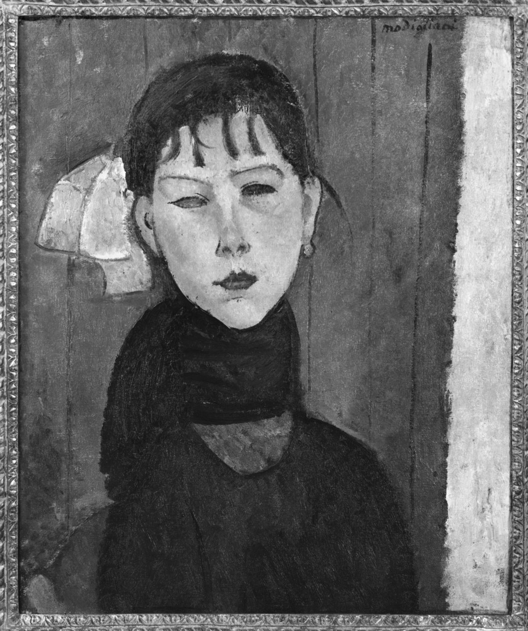 Marie, jovem mulher do povo de Amedeo Modigliani