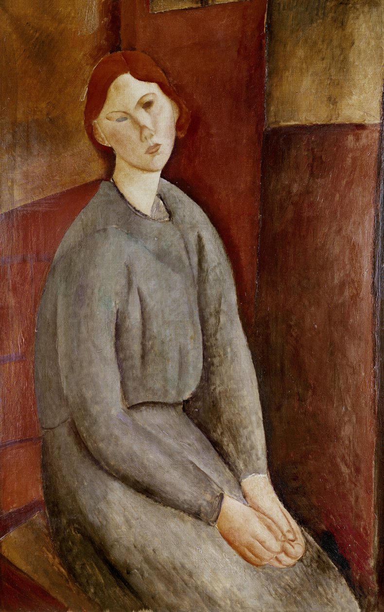 Retrato de Annie Bjarne, 1919 de Amedeo Modigliani