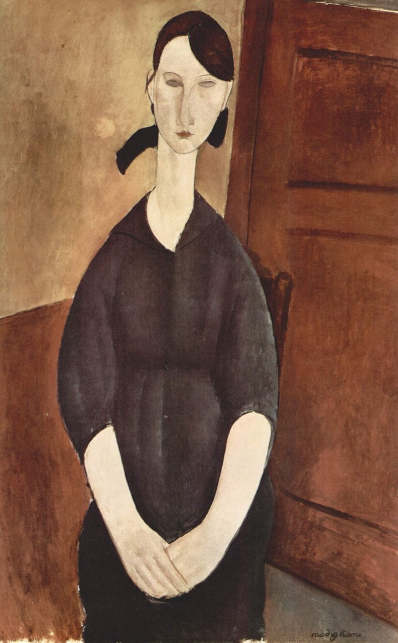 Retrato, de, paulette, jordânia de Amedeo Modigliani