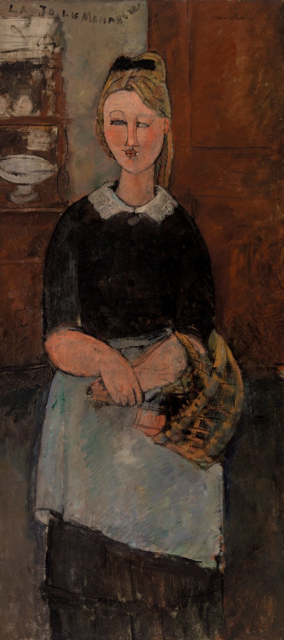 A dona de casa bonita de Amedeo Modigliani